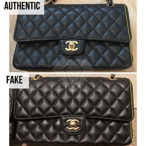 fake chanel purse vs real|how to tell real Chanel.